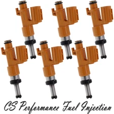 OEM Denso Fuel Injectors Set (6) 23250-0P100 for 95-20 Toyota 3.4L 4.0L 3.5L V6