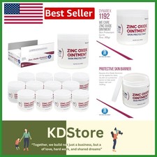 15oz Zinc Oxide Ointment Pack of 12 for Diaper Rash Acne Skin Soothing
