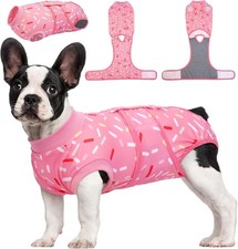 Dog Surgery Recovery Suit - After Spay, Abdominal Wounds Post Surgical Recove...