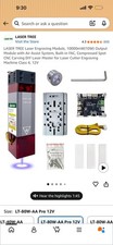 10W Optical Power 12V Laser Module Head with Air Assist Laser Engraving Machine