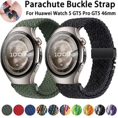 Braided Nylon Armband für Huawei Watch GT 5 Pro 5 4 3 GT 2 46mm Watch 5 4 3 Pro