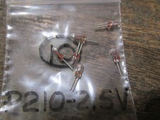 Lot Of 6 P210 2.5V Mini Maglite 2 Cell AA Light Bulbs
