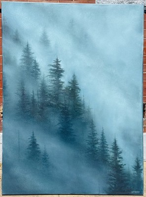 Original 4ft by 5ft Oil Painting by Canadian Artist, Sarah Mckendry