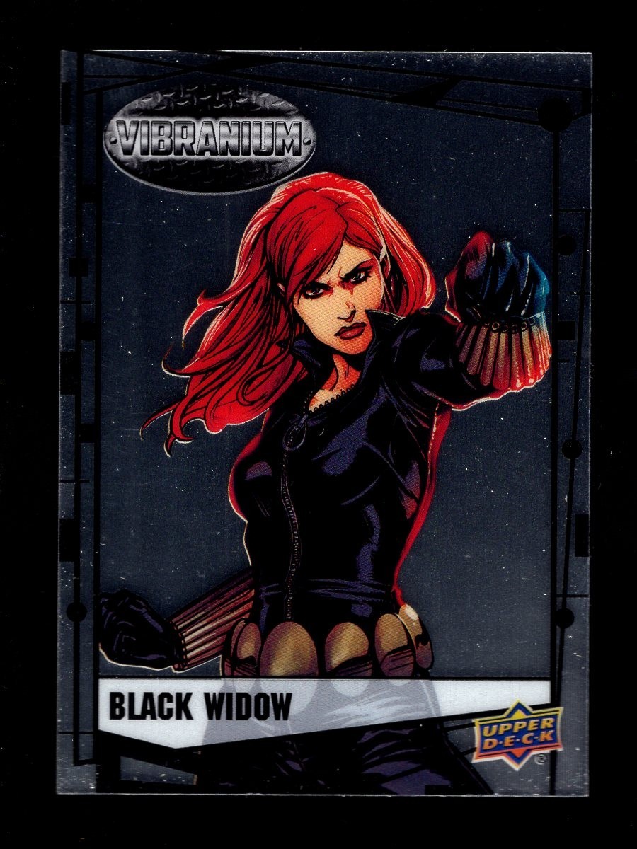 2015 UPPER DECK MARVEL VIBRANIUM CHROME #36 BLACK WIDOW
