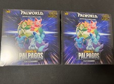 2 Box Set Palworld TCG Dawn of Palpagos Booster Box Japanese New Sealed