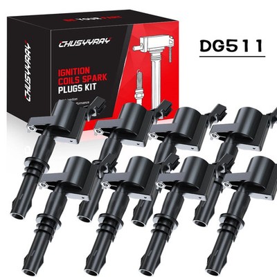 2 Pin connector Ignition Coils DG511 For 2006-2007 2008 Lincoln Mark LT 5.4L V8
