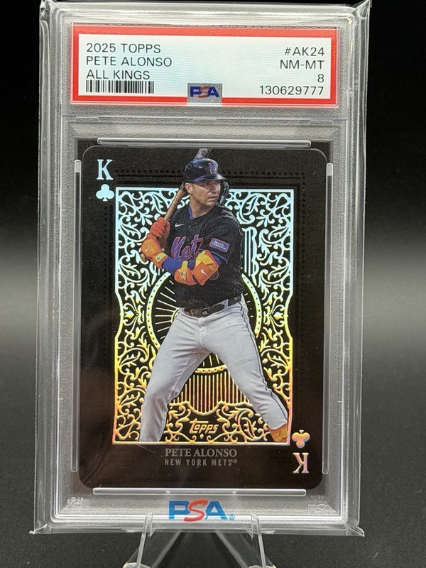 2025 Topps - All Kings Pete Alonso #AK-24 PSA 8