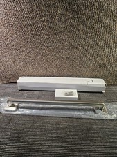 Angular Modern 27" L x 1" Decorative Grab Bar - For Bathroom Stainless Steel