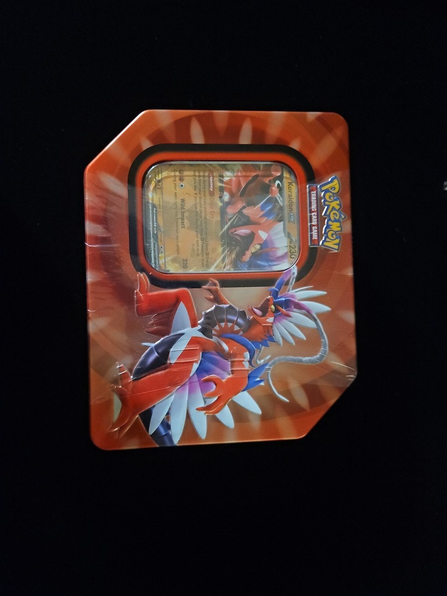 koraidon booster box Pokemon EX Tin Large 5x pack 2023 S&V Transcend Past & Future Elevate your Pokmon TCG collection with the Scarlet Pokemon TCG - Pokemon Center