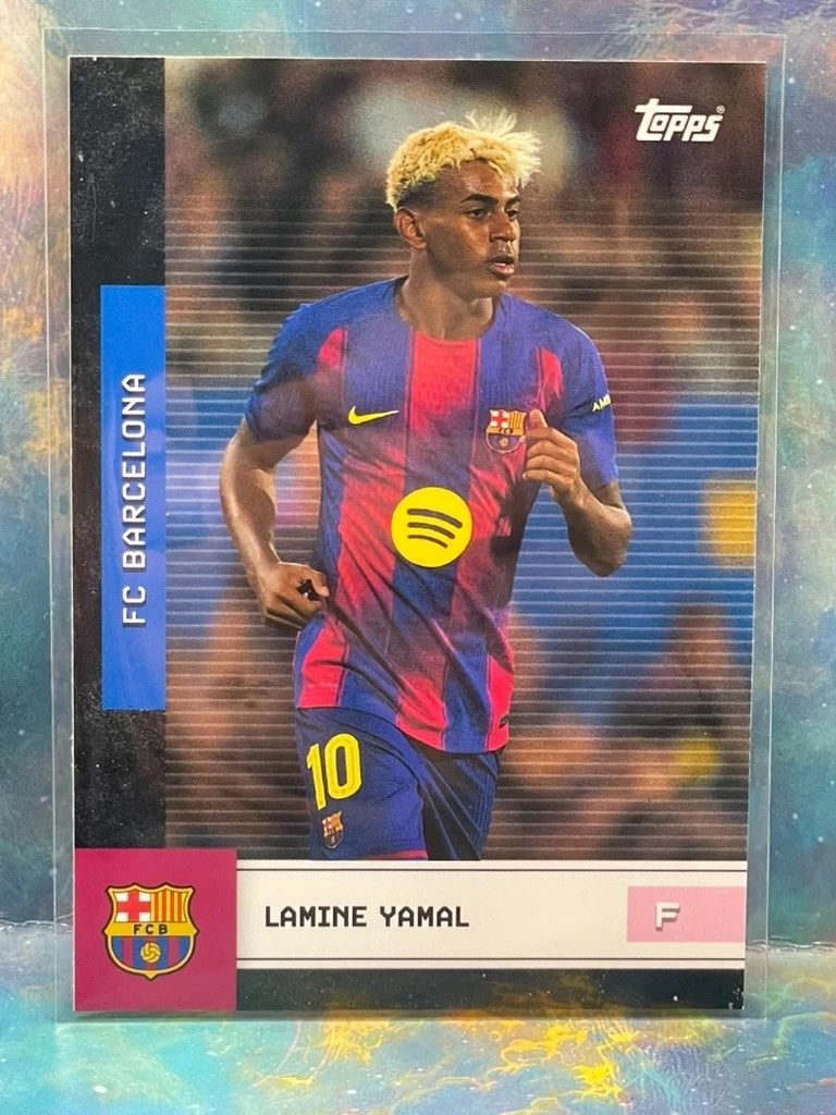 2025-26 Topps FC Barcelona Team Set - Lamine Yamal #14 for sale | eBay