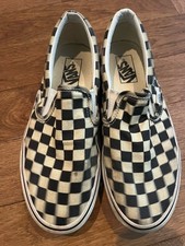 WOMENS OR UNISEX VANS SLIP On CHECKERBOARD US WOMENS 9
