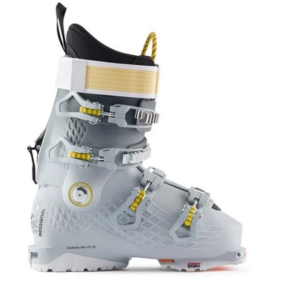 NEW!!   Ladies 2025 Rossignol All Track Pro 100 Boots-Grey/Blue-25.5