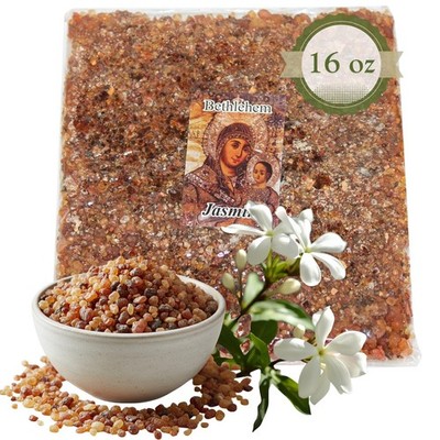 Holy Land Market Jerusalem Crushed & Sealed Jasmine Flower Incense | Frankinc...