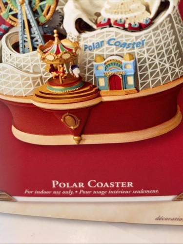 Hallmark polar coaster Keepsake ornament 2003 Movement Lights Sounds Magic - Picture 5 of 8