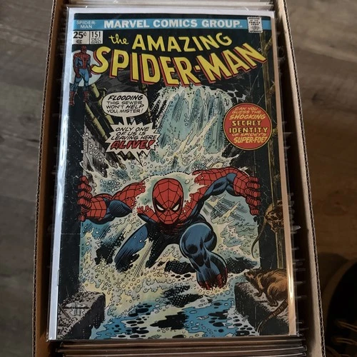 THE AMAZING SPIDER-MAN #151 Marvel 1975 F-VF+