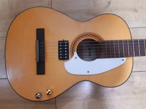 " Kay Vintage Custom Rubber Bridge Electro Acoustic Guitar" - Picture 8 of 24
