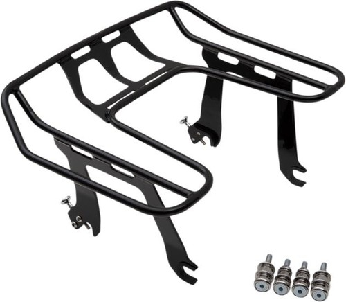 Cobra BA Detachable Wrap-Around Luggage Rack Black 602-2615B Harley Davidson