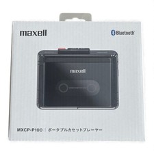 Maxell MXCP-P100 Portable Cassette Player MXCP-P100-BK Black Bluetooth connect