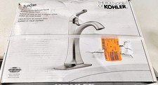 KOHLER R28795-4D-BN Sundae Single Handle Bathroom Faucet Vibrant Brushed Nickel