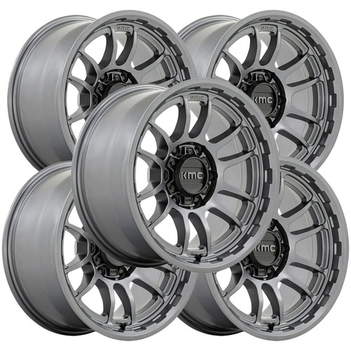(Set of 5) KMC KM727 Wrath 20x9 5x5