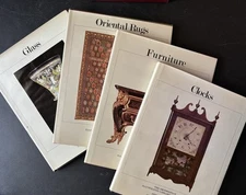 The Smithsonian Illustr Library of Antiques 4 Vols Clocks Furniture 1 Rugs Glass