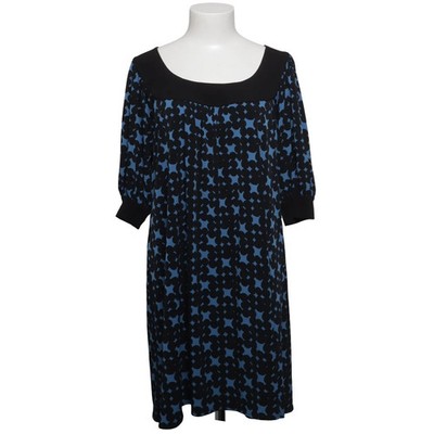 Max Studio, Kleid, Größe: S, Blau/Schwarz/Mehrfarbig, Elasthan/Polyester #wif