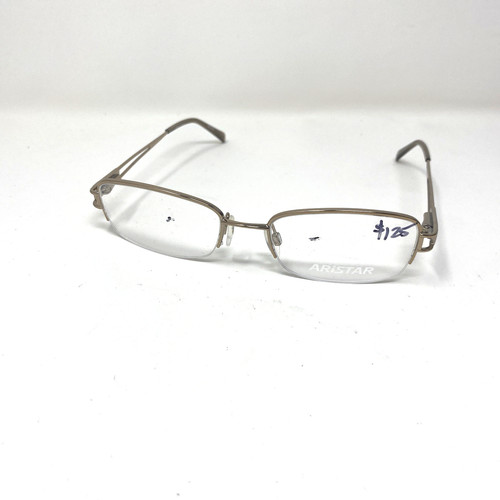 ARISTAR CHARMANT AR15305 535 50-18-135 GOLD FLEX HINGE EYEGLASSES 178M