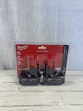 Milwaukee M12 XC3.0 3.0 Ah RedLithium X2 Batteries 2-Pack 48-11-2412 OEM SEALED