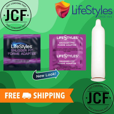  ️ Lifestyles Snugger Fit Small Lubricated Condoms | Free Ship   | Choose Amt