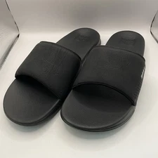 Reef Men’s One Slide Black Sandals Size 12 H-22