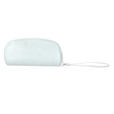 Oakley Sunglasses Case Only White Logo Zip Pouch Wristlet Strap