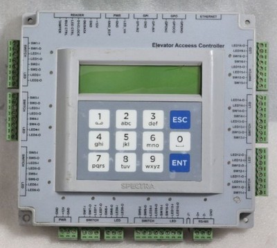 SPECTRA EAC LIFT & LIFT ACCESS CONTROL SYSTEM PANEL 072001464