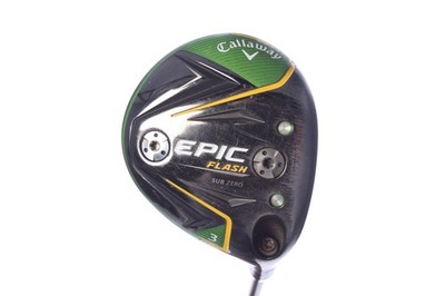 Callaway Epic Flash Sub Zero 15* 3-Wood Project X HZRDUS Black Extra Stiff