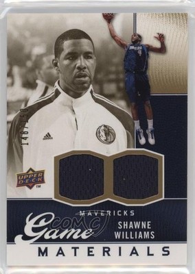 2009-10 Upper Deck Game Materials Gold 148/150 Shawne Williams #GJ-SW 0jd0