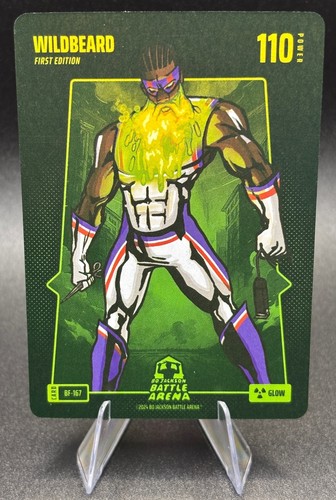 Bo Jackson Battle Arena WILDBEARD "James Harden" Battlefoil Glow BF-167