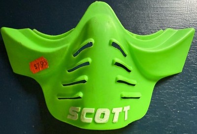 Vintage Scott Motocross Goggle Faceguard 80's Venturi Mx Kawasaki