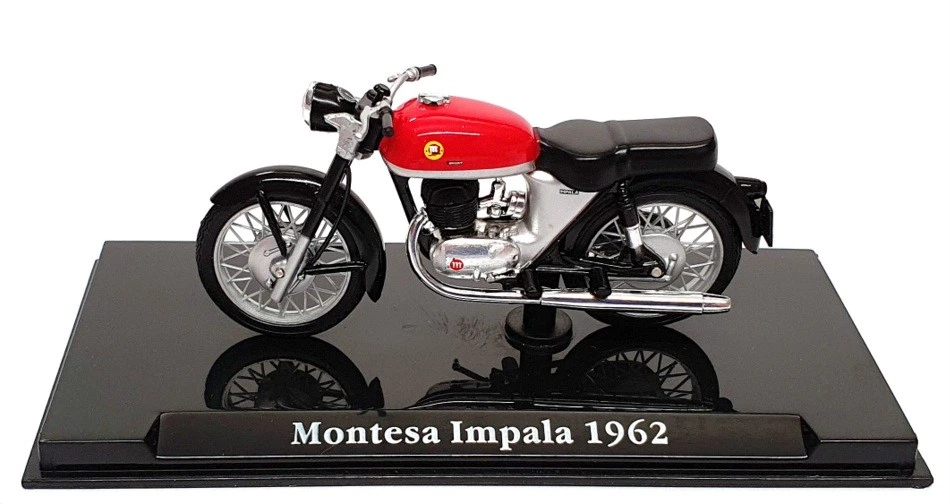 Atlas Editions 1/24 Scale 4 658 118 - 1962 Montesa Impala 175 - Red - Image 4 of 4