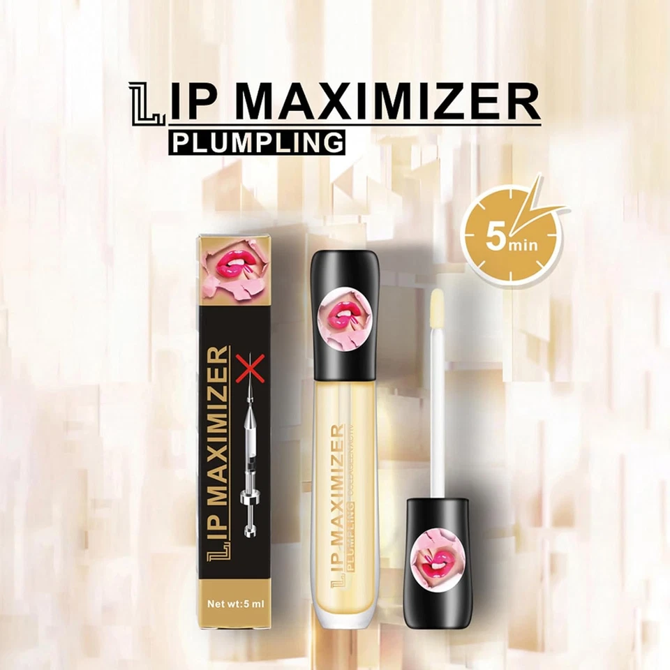 01 Lip Plumper,Lucidalabbra Trasparente Lip Gloss Con Acido Ialuronico,Lip Plump - Immagine 2 di 4