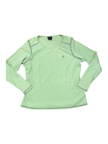 Ariat LS Top - Lime Yellow - XXL - USED