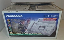 (OPEN BOX)Panasonic KX-FHD331 Compact Plain Paper Fax & Copier Telephone Machine