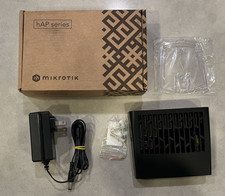 MikroTik hAP ax  Wi-Fi 6 Router C52iG-5HaxD2HaxD-TC - Complete in Box