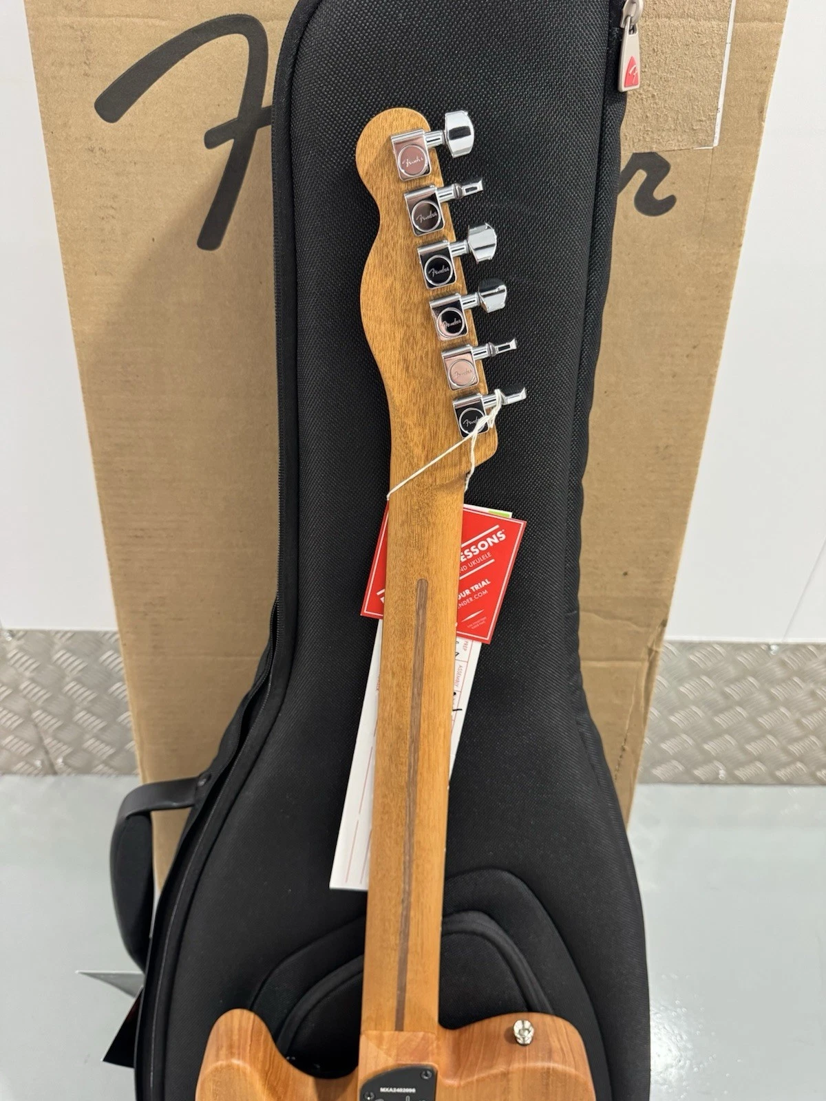 Fender Acoustasonic Player Telecaster Shadow Burst Guitar Brand New In Box 11