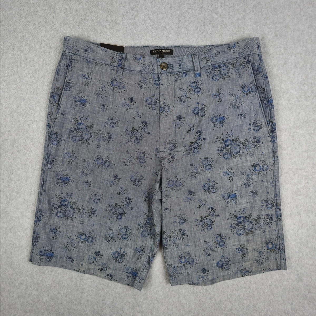 Short De Sport Banana Republic Homme - Taille 34 Bateau Voile Relax - Coupe Large - Occasion Très Bon état