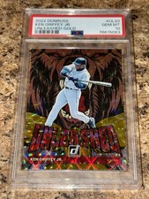 2022 Donruss Unleashed Ken Griffey Jr #UL20 Gold SP #d /99 PSA 10 POP 1 GEM MINT