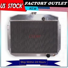 All Aluminum Radiator Fit For Ford F-series 3.6l 4.3l L6 1961-1964 3rows
