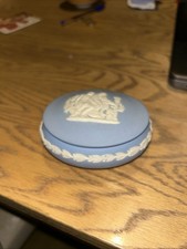 Wedgewood Blue Jasper Trinket Box