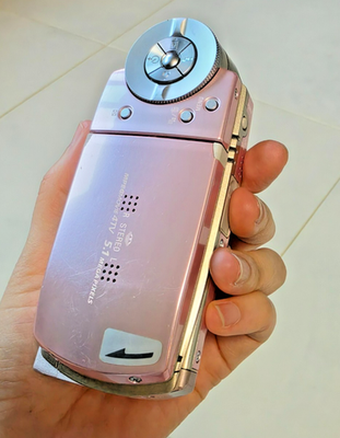 Used SONY Cyber-shot DSC-M2 strawberry milk 5.1MP Compact Camera