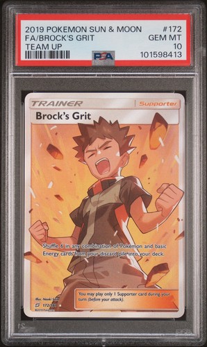 Brock's Grit graded PSA 10 for sale on eBay