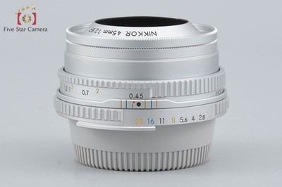 Nikon ニコン Ai-S NIKKOR 45mm F2.8 P シルバー Amazon.co.jp: Nikon Ai 45mm F2.8P シルバー ニコン : 家電＆カメラ