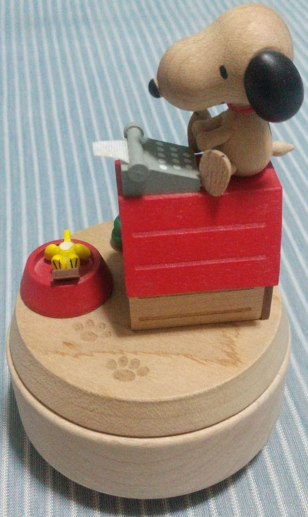 オルゴール Wooderful life Snoopy WOODEN MUSIC BOX Wooderful life Wooden Music Box Snoopy | eBay